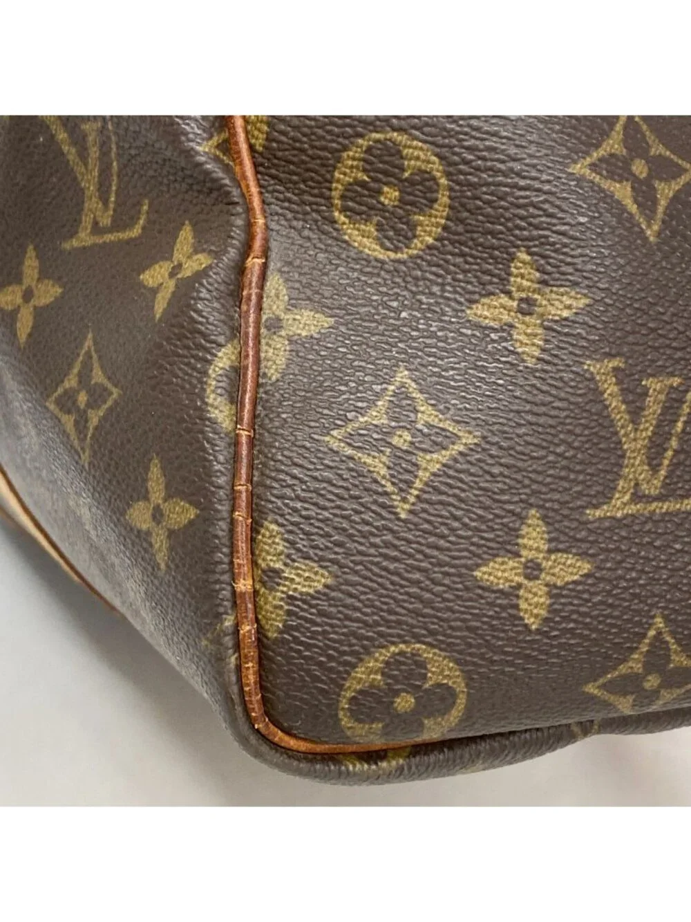 Louis Vuitton Boston Bag Monogram Keepall Bandouliere 45 Brown